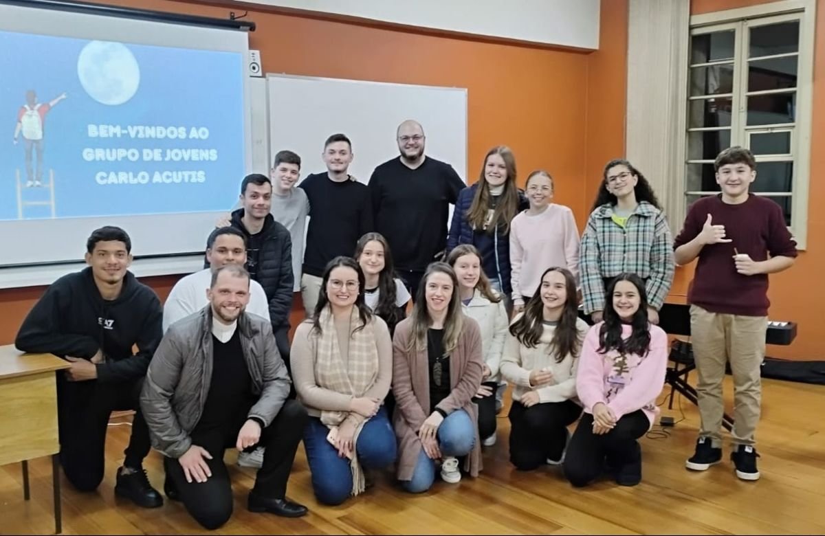Foto de capa da notícia Grupo de Jovens Carlo Acutis da Catedral de Caxias do Sul inicia atividades para reunir adolescentes de 13 a 17 anos