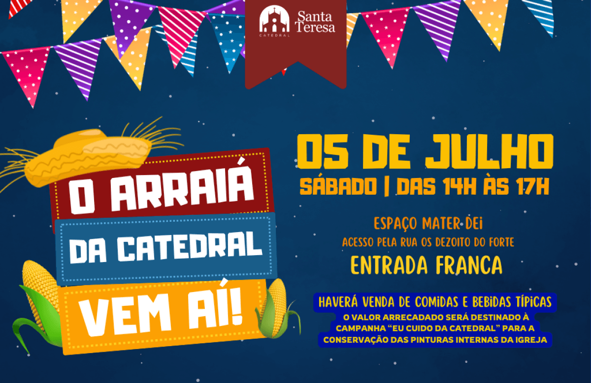 Foto de capa da notícia Festa Julina da Catedral de Caxias do Sul será no próximo sábado, dia 05 de julho
