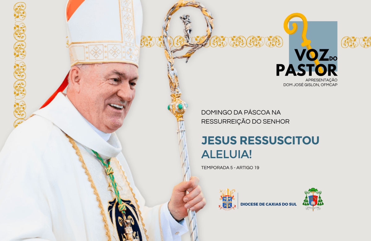 Foto de capa da notícia Jesus ressuscitou – Aleluia!